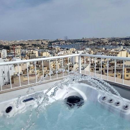 Wonderful Apartments With Shared Jacuzzi And Panorama Rooftop Gzira Exterior foto