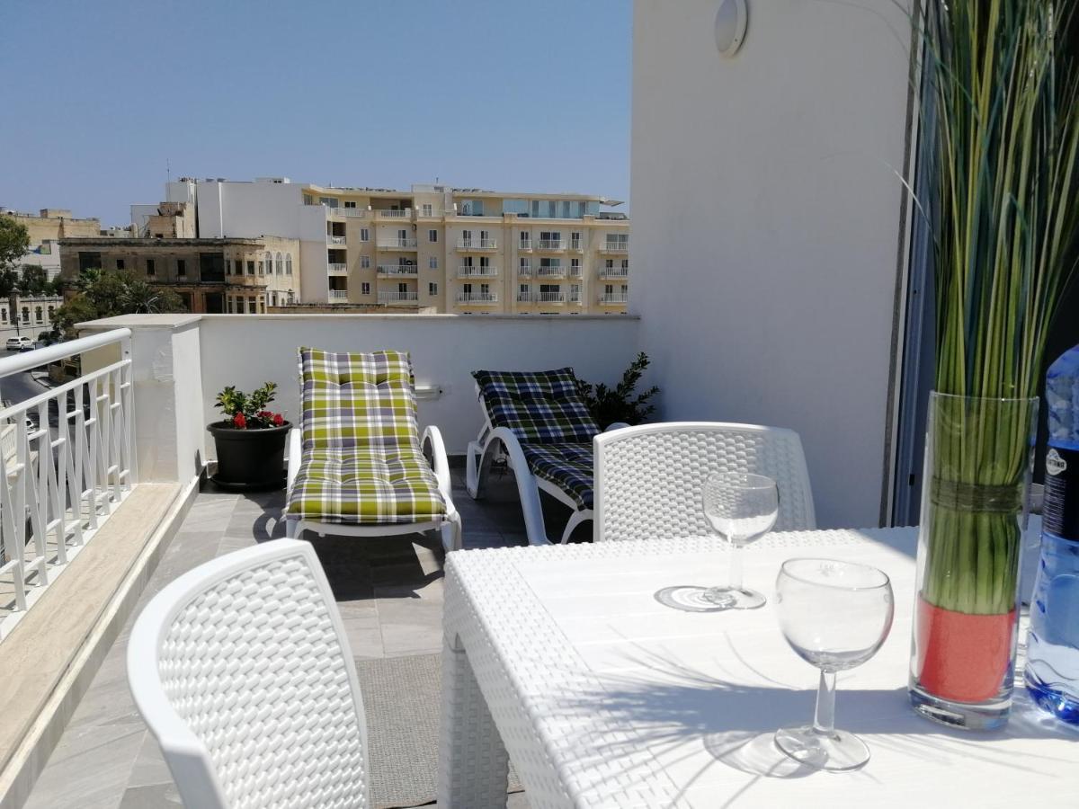 Wonderful Apartments With Shared Jacuzzi And Panorama Rooftop Gzira Exterior foto